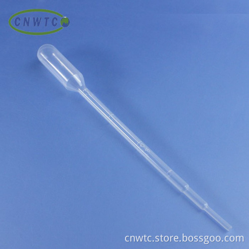 3ml Plastic Transfer Pipette, Dropper, and Pasteur Pipette Laboratory Tools